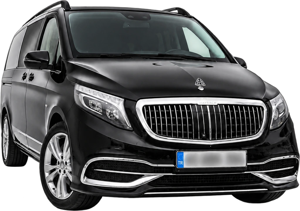 VIP Van, Aytur Global filosundan gerçek araç; arka planı düzenlenmiştir